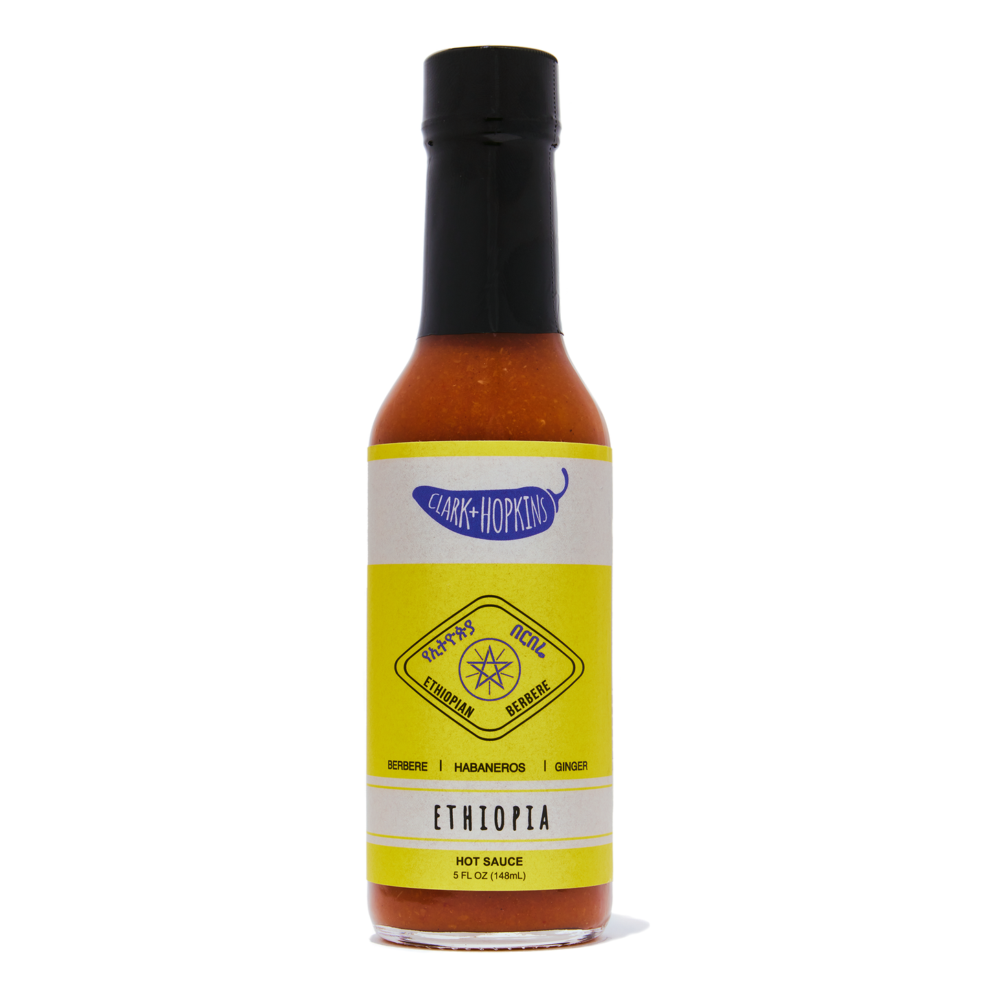 Ethiopia Hot Sauce Bottle